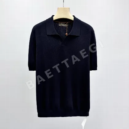 로로피아나 남성 코튼 반팔 티셔츠 113997
