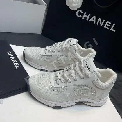 샤넬 23s 스노우 화이트 스니커즈 94652