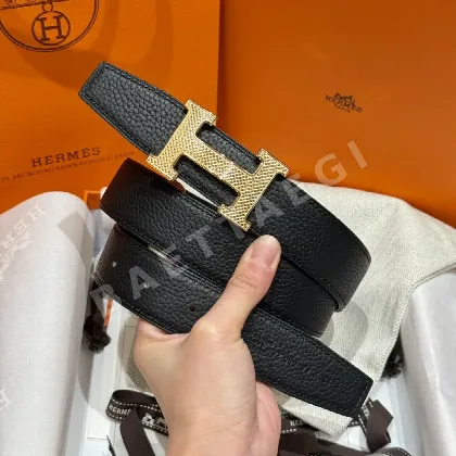 에르메스 리버시블 메탈 버클 남성 벨트 175417