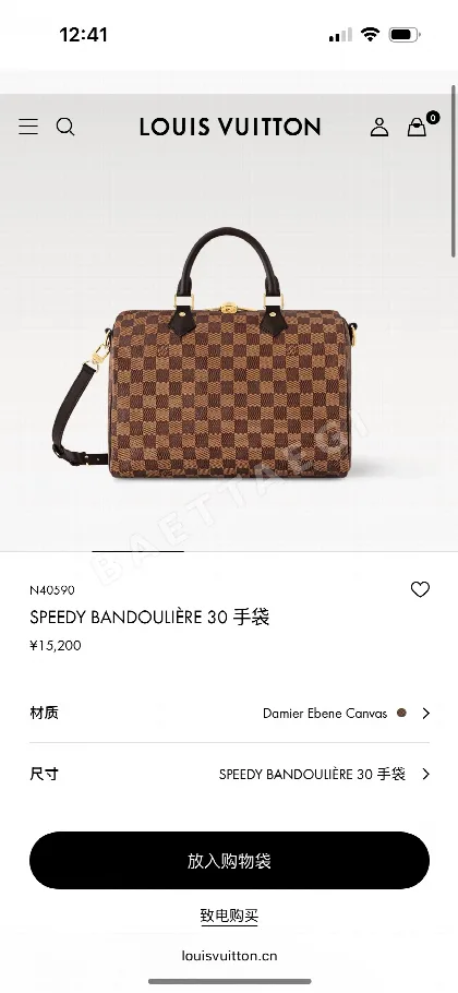 루이비통 다미에 그래파이트 캔버스 가방 N40590