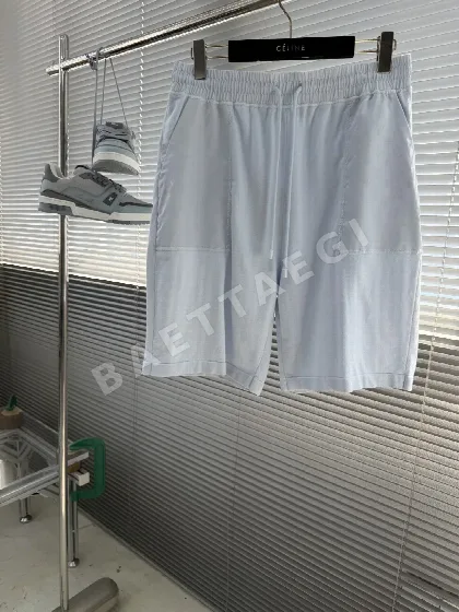 루이비통 코튼 니트 모노그램 트리밍 남성 반바지 64514