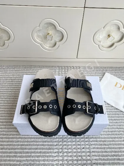 디올 더블 스트랩 코르크 플랫폼 샌들 41866