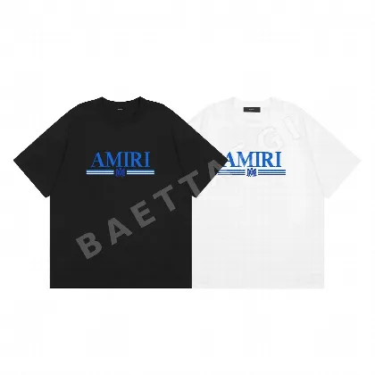 아미리 콜라보 레터 반팔 티셔츠 AM 19