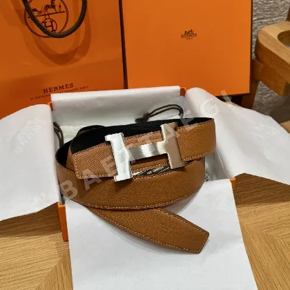 에르메스 3D 리버시블 메탈 버클 남성 벨트 175670