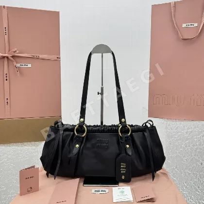 미우미우 레트로 드로스트링 복조리 가방 68161