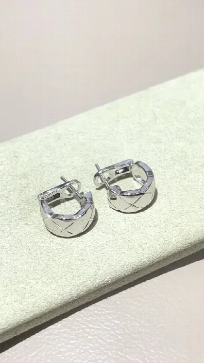 샤넬 코코 퀼팅 귀걸이 66004