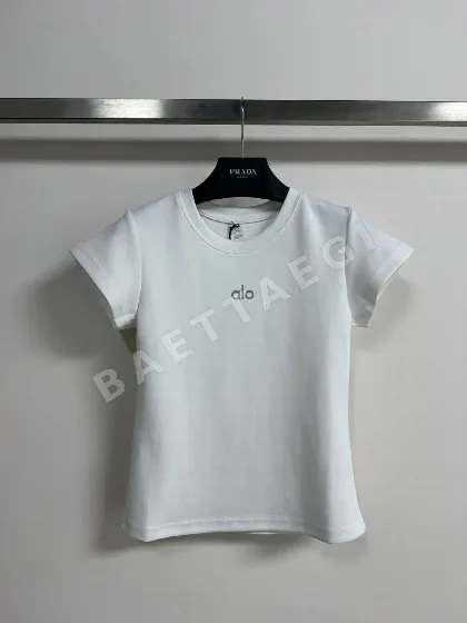 알로 여성 라운드넥 반팔 티셔츠 50752