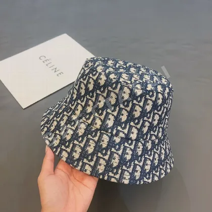 디올 자수 버킷 햇 모자 78478