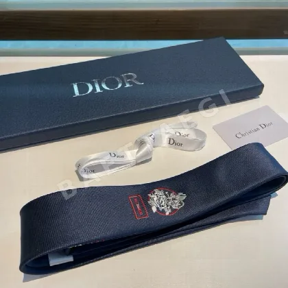 디올 로고 자카드 조직 남성 넥타이 111906