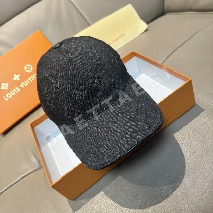 루이비통 엠보싱 로고 데님 야구모자 186172