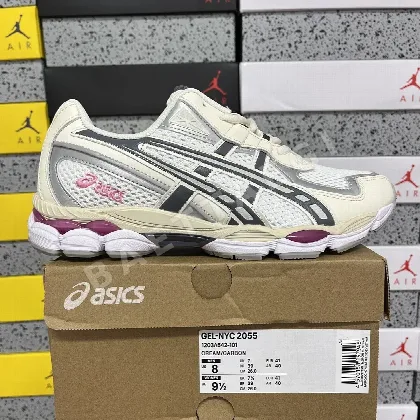 아식스 [M] 젤 NYC 2055 1203A524-101 200495 Asics Gel-NYC 2055 Cream Carbon