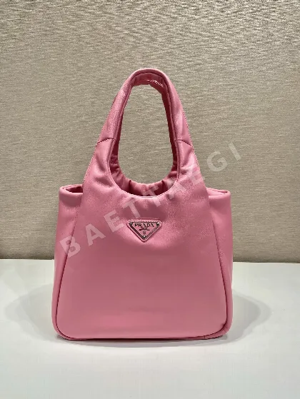 프라다 램스킨 더블 핸들 토트백 1BG413 67504