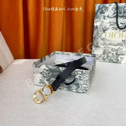 디올 CD 버클 가죽 벨트 59803