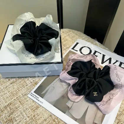 샤넬 헤어 고무줄 악세사리 182553