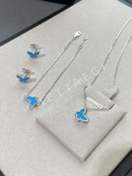 반클리프앤아펠 터키석 화이트 골드 목걸이 63978