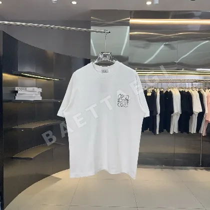 로에베 유니섹스 루즈핏 반팔 티셔츠