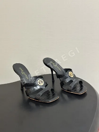 루이비통 9 AM 스틸레토 힐 샌들 112995