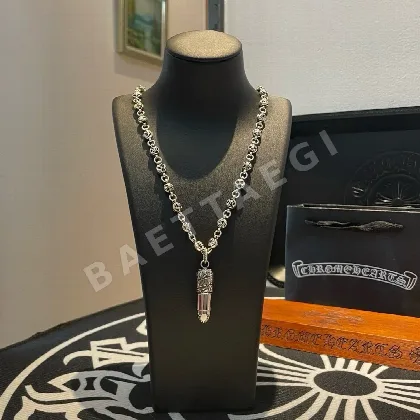 크롬하츠 탄환 펜던트 목걸이 125735