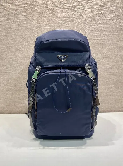 프라다 리나일론 가죽 트림 백팩 2VZ123 122692