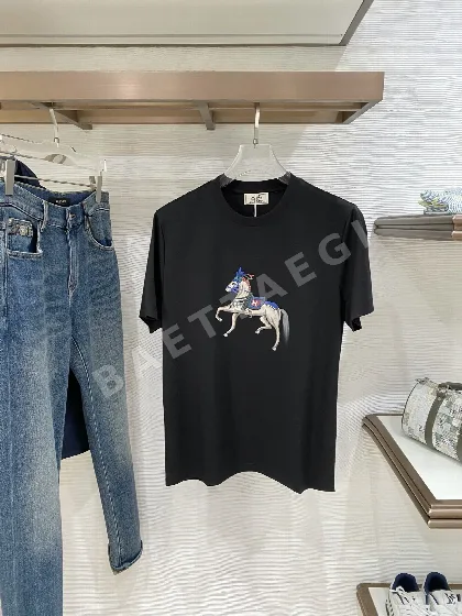에르메스 크루넥 남성 반팔 티셔츠 49439