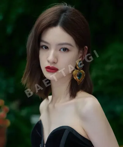 생로랑 레트로 빅 하트 이어클립 귀걸이 65694
