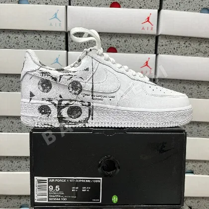 나이키 [MAX] 에어 포스 1 로우 화이트 923044-100 201239 Nike Air Force 1 Low Supreme Comme