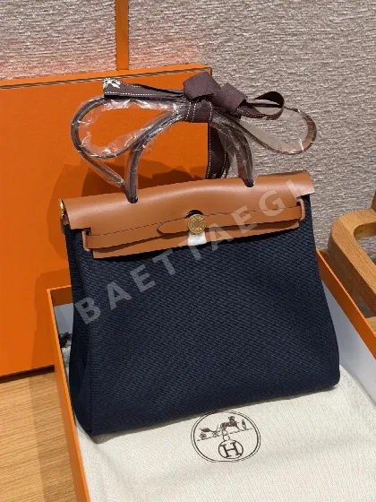 에르메스 하버백 캔버스 가방 191807