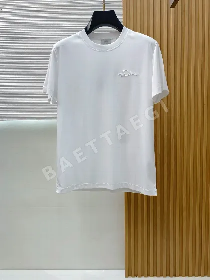 디올 남성 라운드넥 반팔 티셔츠 47520