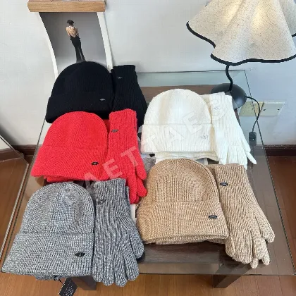 샤넬 울 니트 비니 모자 185719