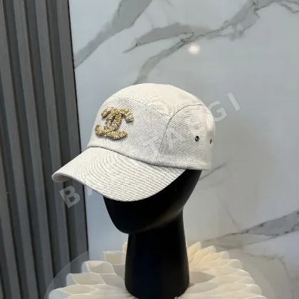샤넬 3D 자수 로고 베이스볼 모자 118583