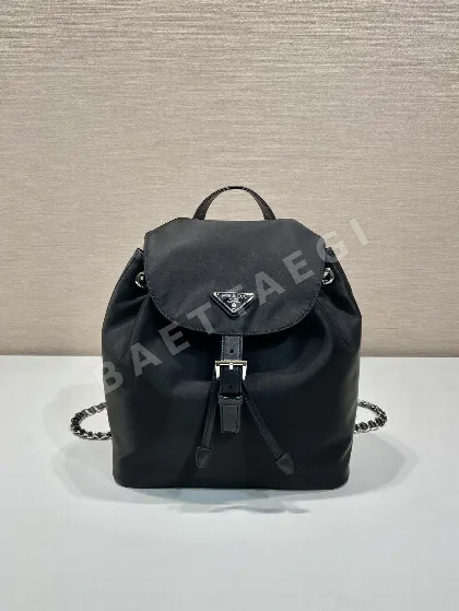 프라다 나일론 카프스킨 백팩 1BZ831