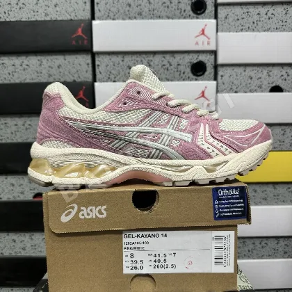 아식스 [LZ] 젤 카야노 14 1202A105-100 200574 Asics Gel-Kayano 14 Cream Pink Sal