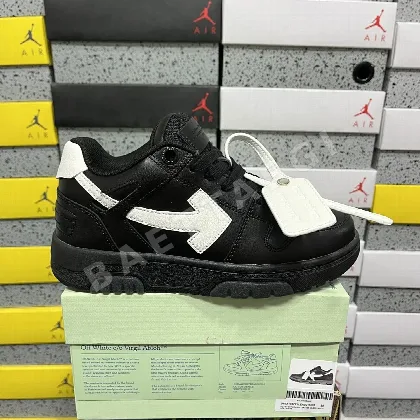 오프화이트 [YC/3A] 아웃 오브 오피스 OOO 로우 탑스 블랙 화이트 202436 Off White Out Of Office OOO Low