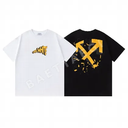 오프화이트 뉴 루즈핏 남성 반팔 티셔츠 87380