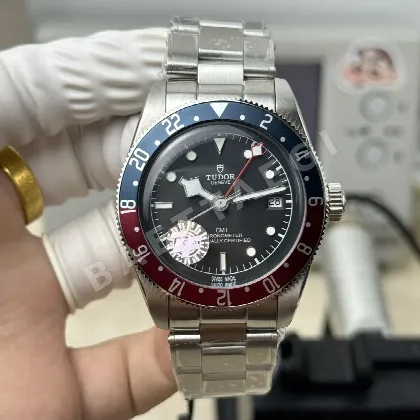 튜더 블랙베이 GMT 코크 베젤 ZF 공장 2836 오토매틱 남성 시계 레플리카 45601 Tudor