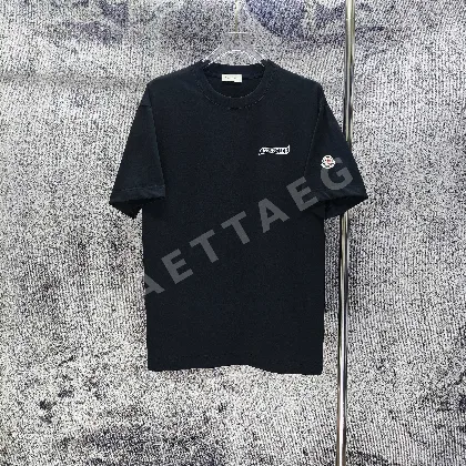 몽클레르 플로키 레터 프린트 여성 반팔 티셔츠 88833
