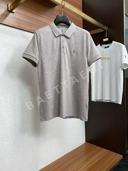 브루넬로쿠치넬리 크루넥 반팔 셔츠 129912