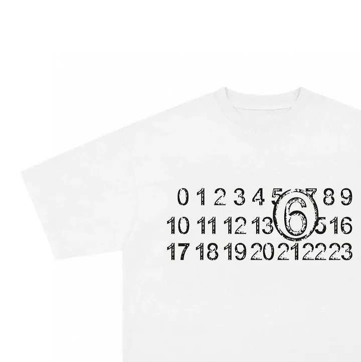 메종마*지엘라 앞나염 반팔티 이미지 2