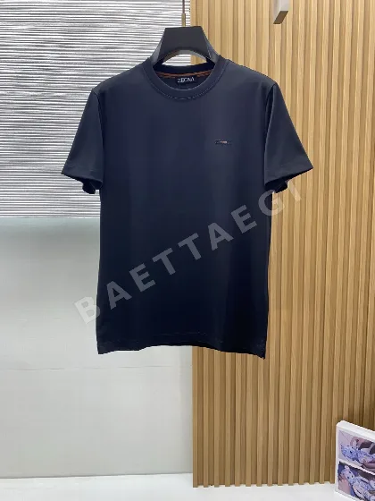 제냐 머서라이즈드 코튼 남성 반팔 티셔츠 49620