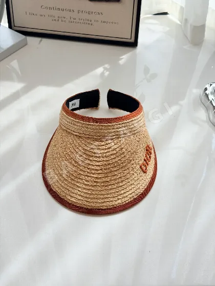 디올 라피아 바이저 모자 78724
