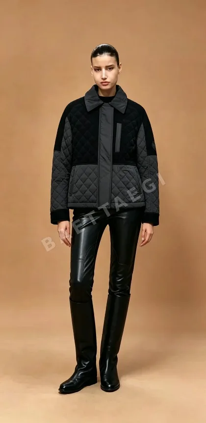 에르메스 코듀로이 패치워크 여성 자켓 155974