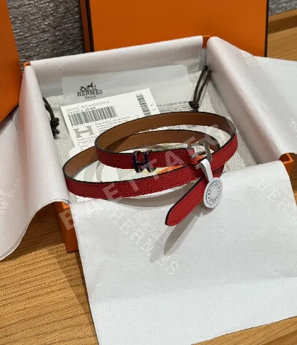 에르메스 에포손 카프 스킨 팝H 벨트 15mm 178947