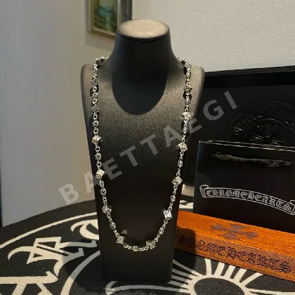 크롬하츠 주사위 플라워 볼 목걸이 62281