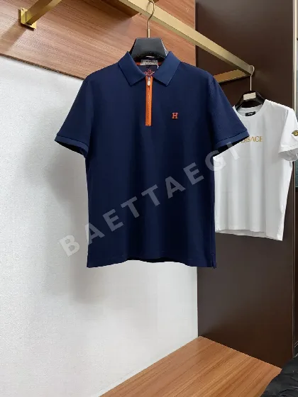 에르메스 비즈니스용 남성 폴로 반팔셔츠 148668