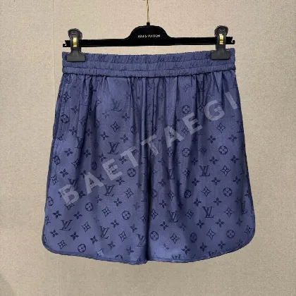 루이비통 모노그램 자카드 실크 남성 반바지 113783