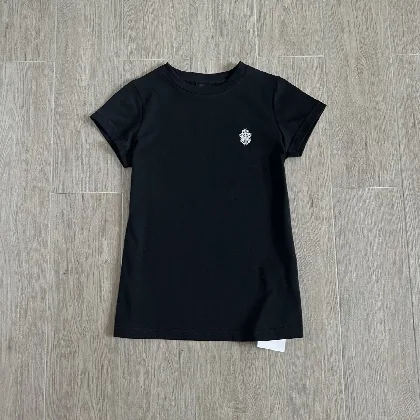 크롬하츠 Y 자수 슬림핏 여성 반팔 티셔츠 53064