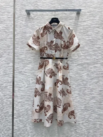 디올 여성 프린트 원피스 92902