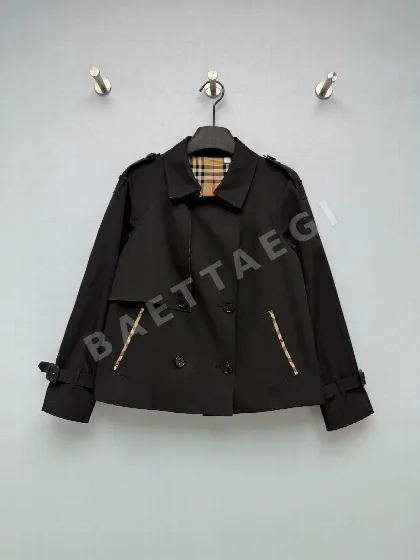 버버리 숏 더블브레스트 트렌치 코트 자켓 149564