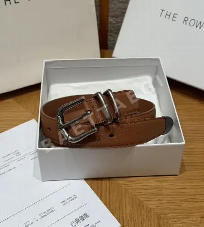 더로우 클래식 가죽 더블 링 벨트 30mm 177855