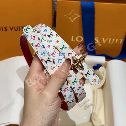 루이비통 리버시블 가죽 벨트 172565